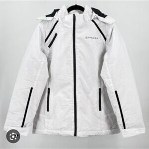 Spyder White Hydroweb Jacket Women's XL New with tags